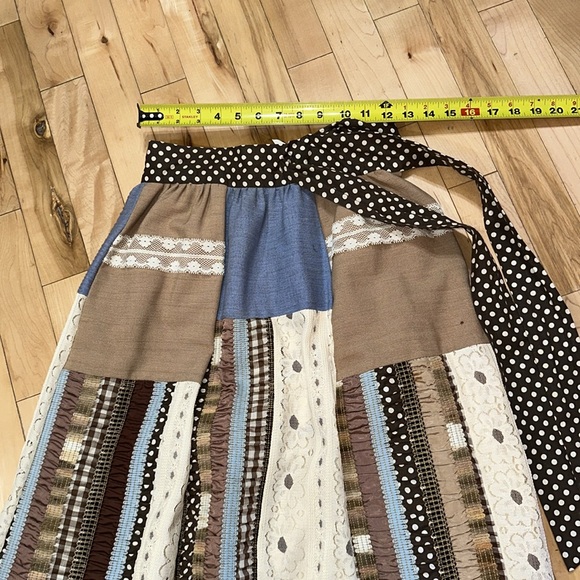 Vintage Shamash & Yofi Gunne Sax Patchwork Skirt - Picture 4 of 7